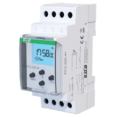 Astronomical clock 1‑channel 16A 24–264V AC/DC NFC with night break