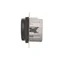 Atenuador giratorio (módulo) 20-500 W, marrón mate metálico