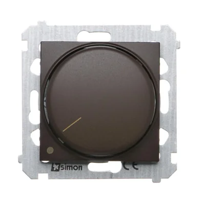 Atenuador rotativo bipolar Simon 54 WMDS-004xL2-046 para LED regulables 230V (módulo) 5-215W; bronce mate *Requiere instalación de 4 cables