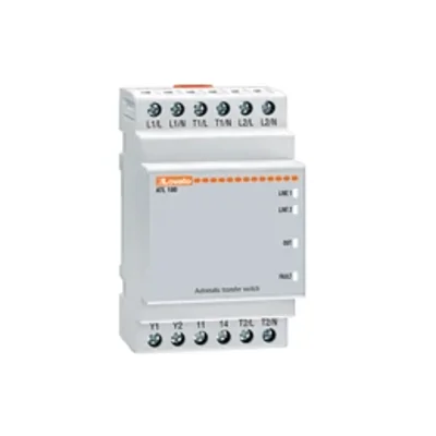 ATL100 Modular ATS controller for controlling 2 single-phase power sources