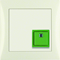 Attendance panel with a canceling button S.1 frame cream gloss
