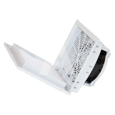 ATV4300 Filterlüfter, 255 m³/h, 230 V AC, 250 x 250 x 128 mm, IP54, RAL 7035