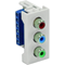 AUDIO VIDEO socket 22.5x45mm