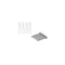 AUDOR Apparecchio da parete 12W 1000lm 4000K 230V 120° IP65 NW grigio