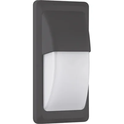 AUDOR Wall luminaire 12W 1000lm 4000K 230V 120° IP65 NW gray