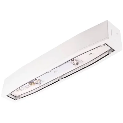 Aufputz-Notleuchte SUPREMA SCH 350 NM 3H AT IP54 NT / Korridorlinse für hohe Räume / 94717 230 V
