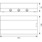 Aufputz-Verteilerkasten SRn-18/B (N+PE)