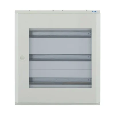 Aufputzschaltanlage mit transparenter Tür, BF-OT-3/72-P