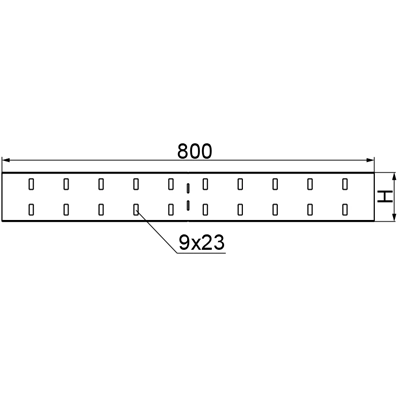 Außenwinkelverbinderhöhe 165 mm