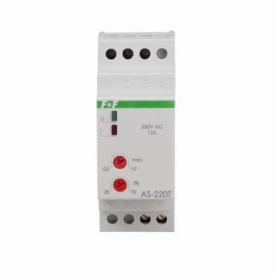Automat schodowy do LED z sygnalizacją wyłączenia i przeciwblokadą 230V