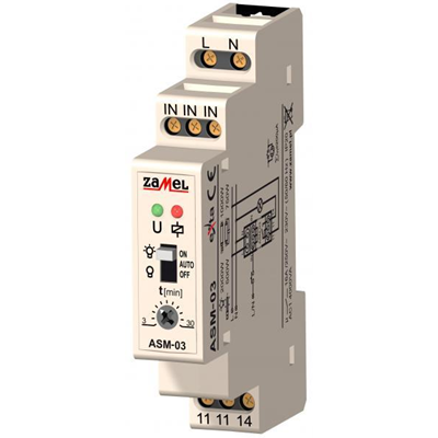 Autómata de escalera 230V AC TIPO: ASM-03