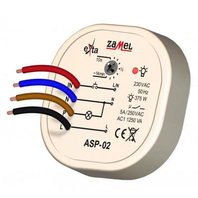 Autómata de escalera 230V AC TIPO: ASP-02