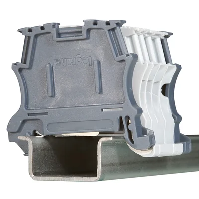 Automatic end lock width 6 50pcs.