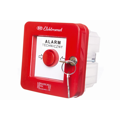 Automatic flush-mounted alarm switch WAZP-1S NC-NO IP-55