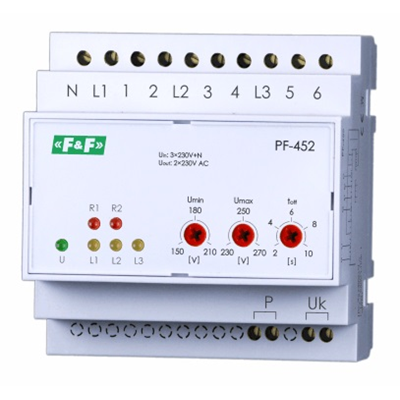 Automatic phase changer with phase voltage output