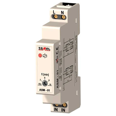 Automatic staircase switch 12-240V AC/DC type: ASM-01/U