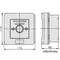 Automatic surface-mounted alarm switch WG-1S NC-NO IP-55