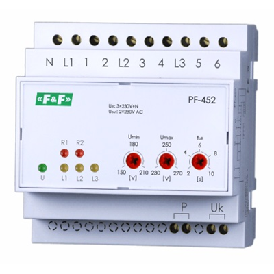 Automatické přepínání fází s výstupem fázového napětí
