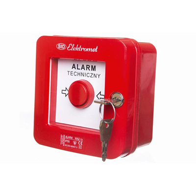 Automatischer Aufputz-Alarmschalter WAZ-1S NC-NO IP-55