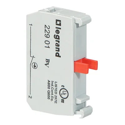 Auxiliary contact 1NC top mounting