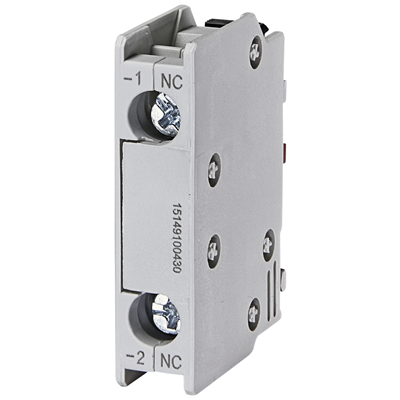 Auxiliary contact 1r BCXMFE 01 (1NC)
