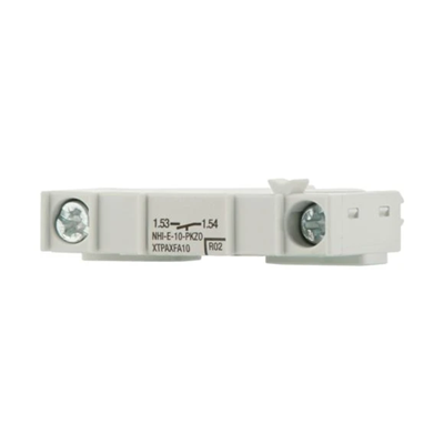 Auxiliary contact block 1NO 0R, NHI-E-10-PKZ0