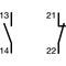 Auxiliary Contact for Miniature Circuit Breaker 6A 1Z+1R