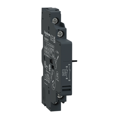 Auxiliary contact instantaneous 1NC and failure signaling 1NC