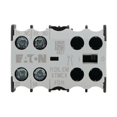 Auxiliary contact module 11DILEM, 1NO 1NC