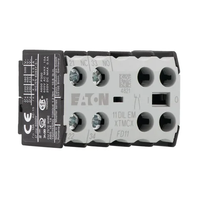 Auxiliary contact module 11DILEM, 1NO 1NC