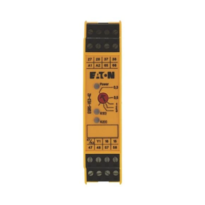 Auxiliary contact module, 24VDC/AC, 4 release delayed release paths