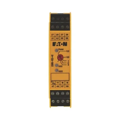 Auxiliary contact module, 24VDC/AC, 4 release delayed release paths