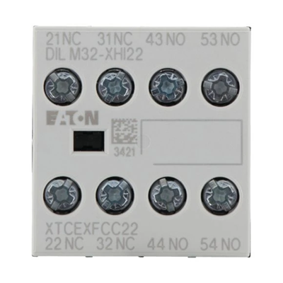 Auxiliary contact module 2NO 2NC, DILM32-XHI22