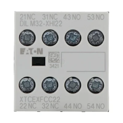Auxiliary contact module 2NO 2NC, DILM32-XHI22