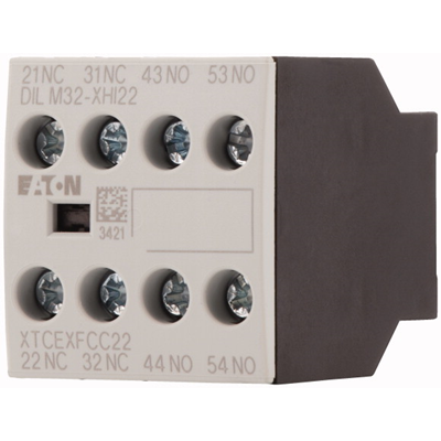 Auxiliary contact module 2NO 2NC, DILM32-XHI22