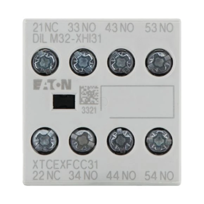 Auxiliary contact module 3NO 1NC, DILM32-XHI31