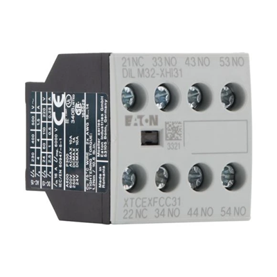 Auxiliary contact module 3NO 1NC, DILM32-XHI31
