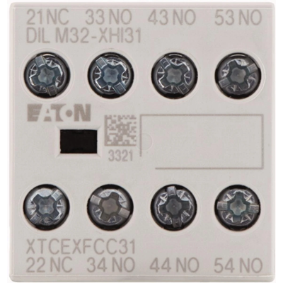 Auxiliary contact module 3NO 1NC, DILM32-XHI31