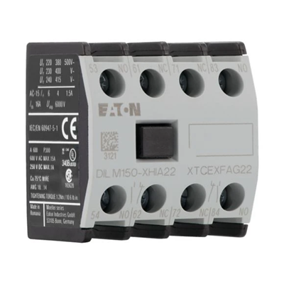Auxiliary contact module DILM150-XHIA22, 2NO 2NC