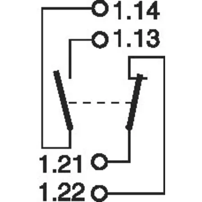 Auxiliary contact, Z-AHK