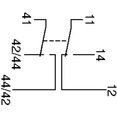 Auxiliary contact, Z-NHK