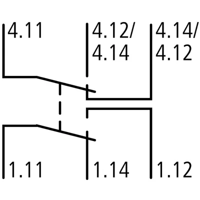 Auxiliary contact, Z-NHK