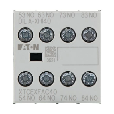 Auxiliary contacts 0NO 4R, DILA-XHI40