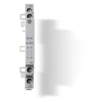 Auxiliary contacts 1 NO + 1 NC side mounting for series 22.32; 22.34