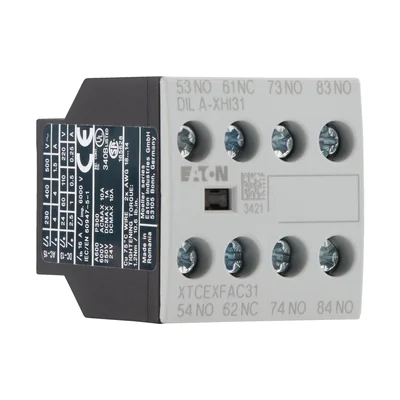 Auxiliary contacts 3NO 1NC, DILA-XHI31