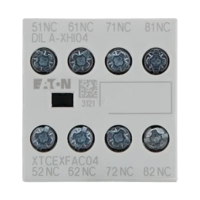 Auxiliary contacts, DILA-XHI04, 0NC 4R