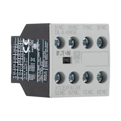 Auxiliary contacts, DILA-XHI04, 0NC 4R