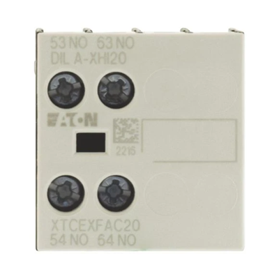 Auxiliary contacts, DILA-XHI20, 2 NO 0 NC
