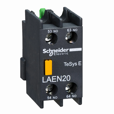 Auxiliary contacts, Easy TeSys Control, for LC1E contactors, 1NO + 1NC