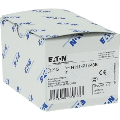Auxiliary contacts for cam switches, HI11-P1/P3E